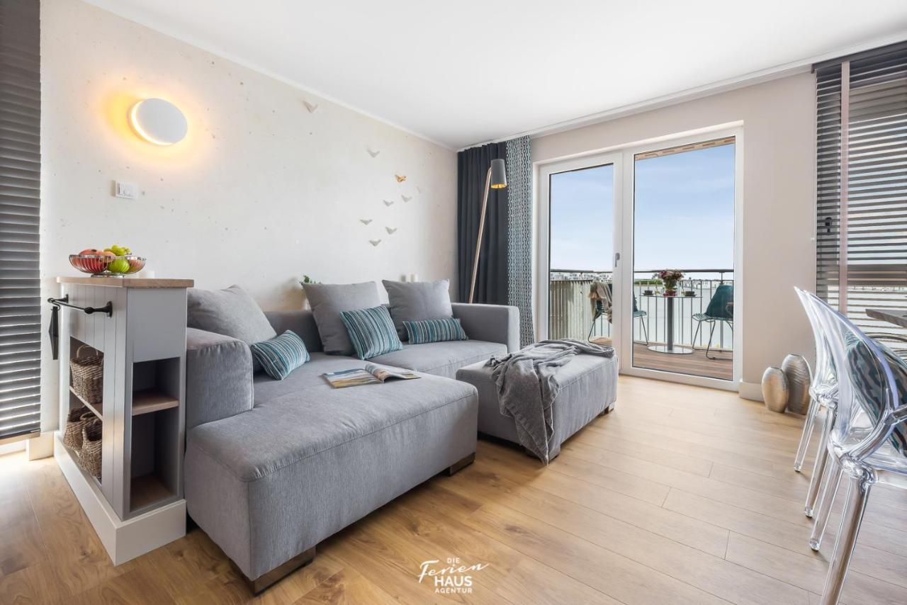 Apartamento Langebank Mit Hafenblick Olpenitz Exterior foto