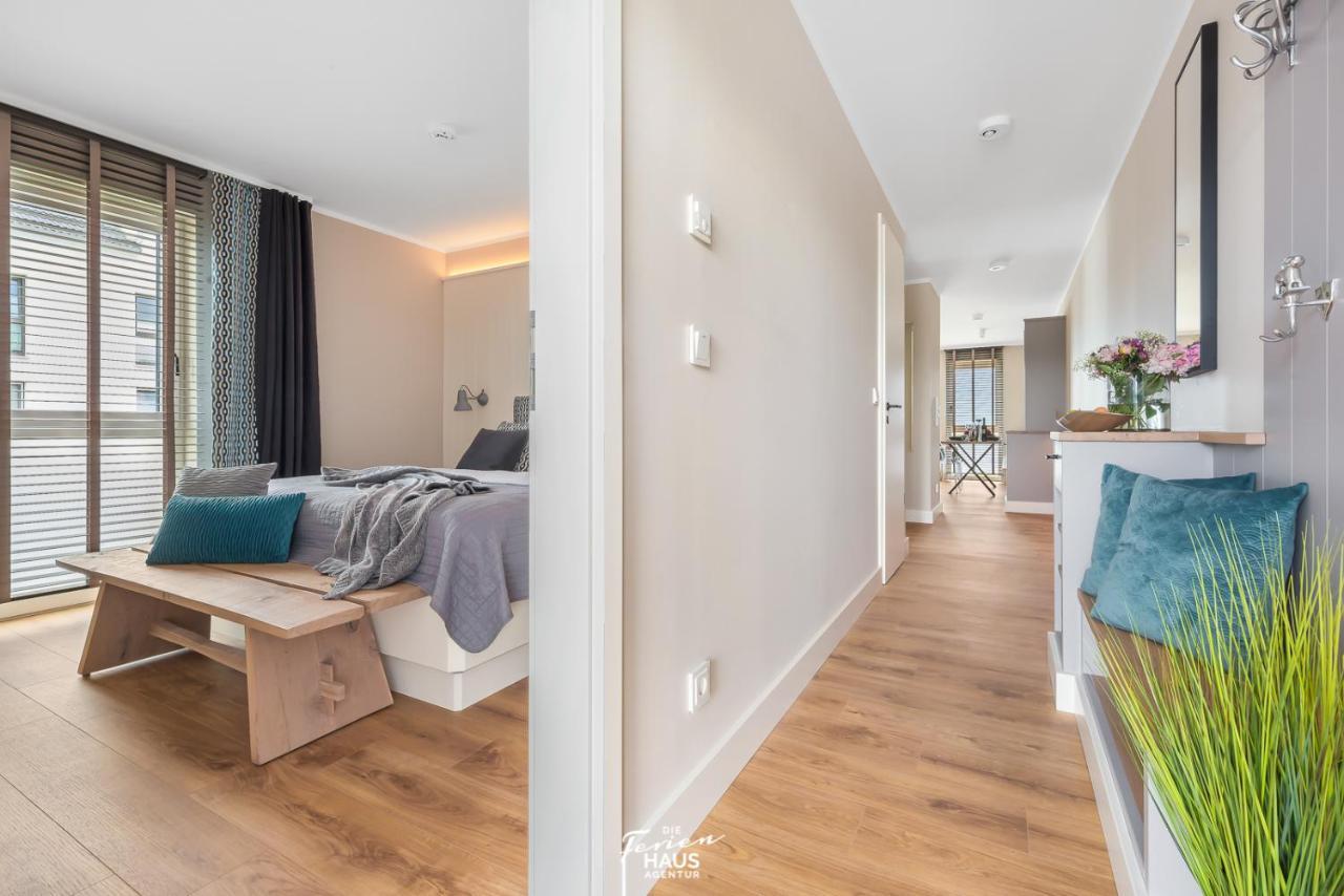 Apartamento Langebank Mit Hafenblick Olpenitz Exterior foto